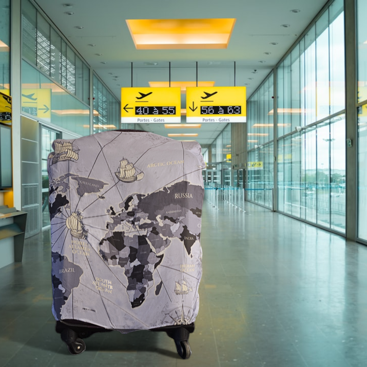 FUNDA ANTIDESGARRO PERSONALIZADA PARA VALIJA CARRY ON